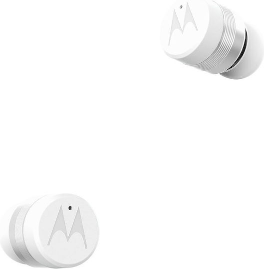 Motorola Moto Buds 120 Bluetooth Handsfree Earphones with Sweat Resistance and Charging Case White vista 4