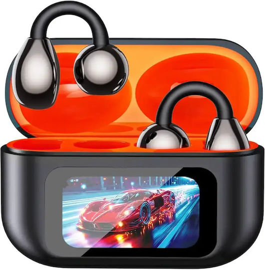 XG42 AI Translator Open Ear Bluetooth Handsfree Headphones with Sweat Resistance and Charging Case Black