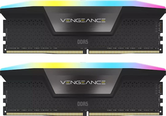 Corsair Vengeance DDR5 32GB RAM with 2x16GB Modules and Speed 6000 for Desktop CMH32GX5M2E6000C36 view 2