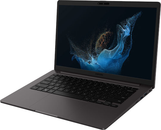 Samsung Galaxy Book2 Business 14" FHD (i7-2022/16GB/512GB SSD/W11 Pro) Graphite (US Keyboard) vue 2