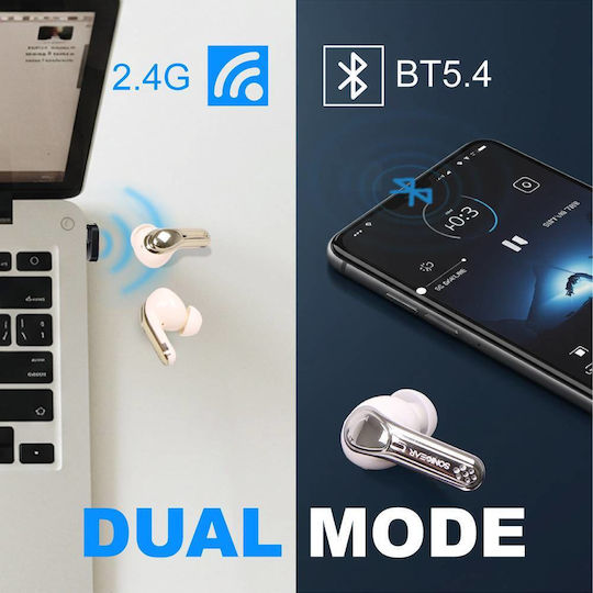 Sonic Gear Dual Mode Earpump XP2 In-ear Bluetooth Handsfree Earphones with Sweat Resistance and Charging Case Obsidian view 5