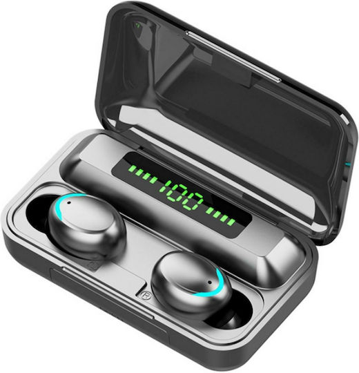 ZS2N In-ear Bluetooth Handsfree Earphones with Charging Case Black view 3