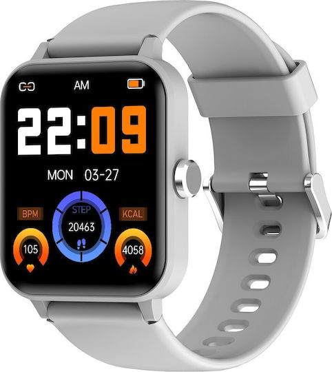 BlackView R30 Smartwatch with Heart Rate Monitor (Gray)