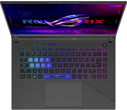 Asus Rog Strix G16 G614JVR-ES96 16" IPS QHD+ (i9-14900HX/32GB/1TB SSD/GeForce RTX 4060/W11 Home) Eclipse Grey (US Keyboard) view 2