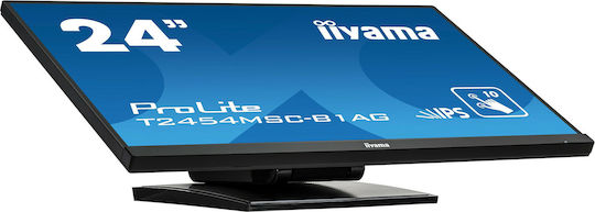 Iiyama ProLite T2454MSC-B1AG IPS Touch Monitor 23.8" FHD 1920x1080 with Response Time 4ms GTG view 5