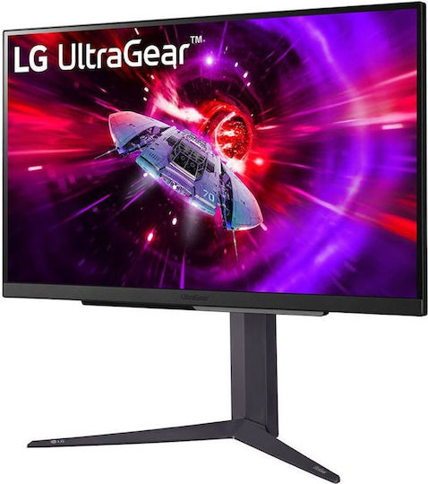 LG UltraGear 27GR83Q-B IPS HDR Monitor 27" QHD 2560x1440 240Hz with Response Time 1ms GTG vue 3