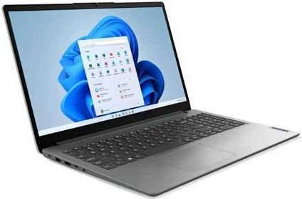 Lenovo IdeaPad 1 15IJL7 15.6" (Celeron Dual Core-N4500/4GB/128GB Flash Storage/W11 S) Cloud Grey (US Keyboard)