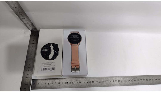ZL02D Aluminium 45mm Smartwatch with Heart Rate Monitor (Pink) view 4