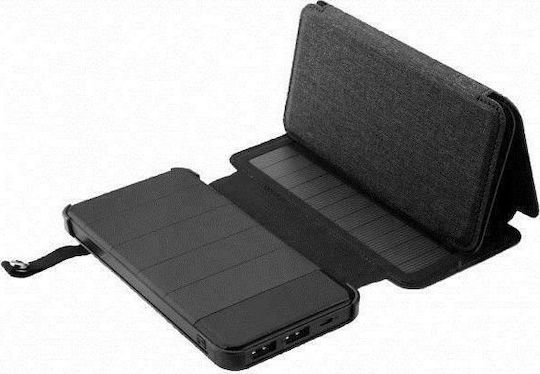 PowerNeed ES8000B Power Bank 8000mAh with 2 USB-A Ports Black