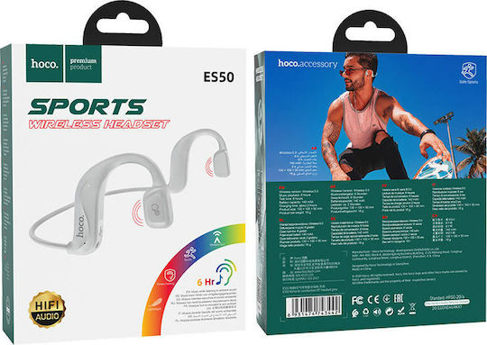 Hoco Rima ES50 Earbud Bluetooth Handsfree Earphones Gray view 2