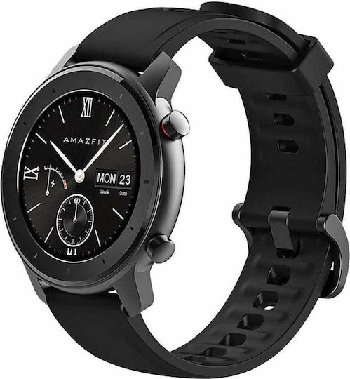 Amazfit GTR Aluminium 42mm Waterproof Smartwatch with Heart Rate Monitor (Starry Black) view 2