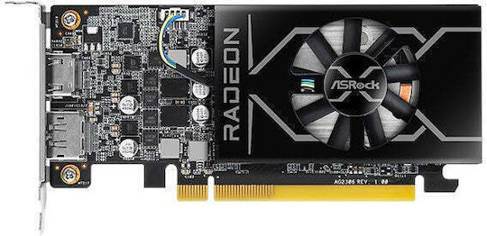 ASRock Radeon RX 6400 4GB GDDR6 Graphics Card view 3