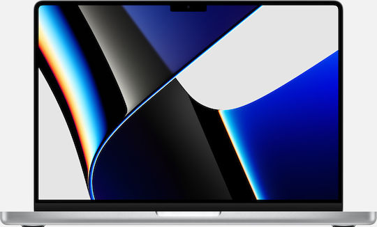 Apple MacBook Pro 14" (2021) Retina Display (M1-Pro 10-core/16GB/1TB SSD) Silver (US Keyboard) view 2