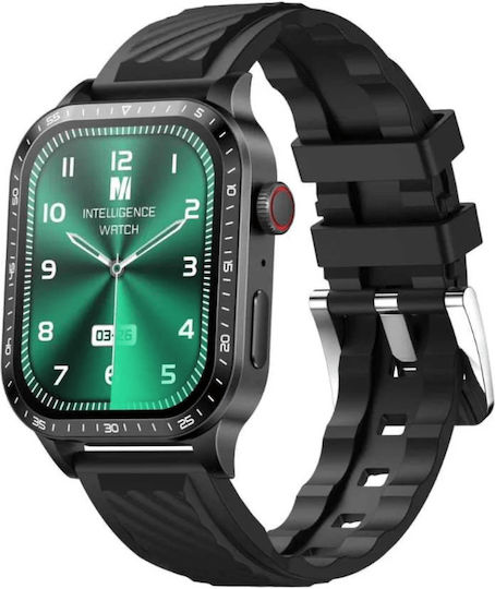 LG66 PRO Smartwatch with Heart Rate Monitor (Black) view 3