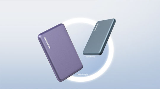 Riversong MagNano 05 Power Bank 5000mAh with USB-C Port Dark Purple view 4