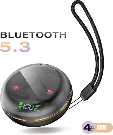 Avizar In-ear Bluetooth Handsfree Earphones Black view 2