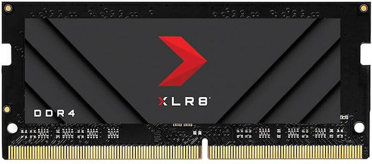 PNY Xlr8 DDR4 with Module 1x8GB and Speed 3200 for Laptop MN8GSD43200-SI