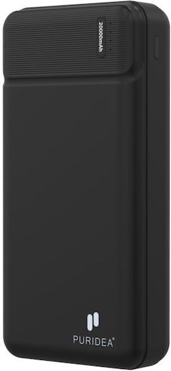Puridea Q7 Power Bank 20000mAh 20W Quick Charge 3.0 Black view 1