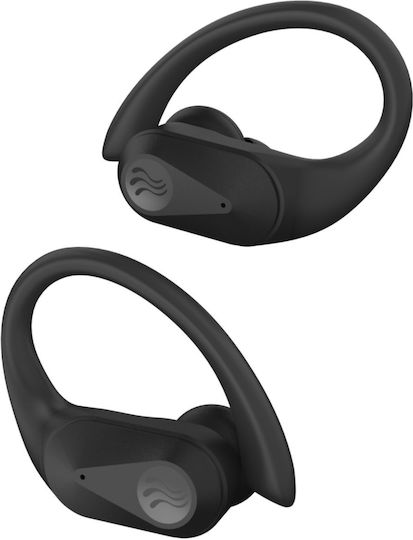 Boompods Sportpods Ocean In-ear Bluetooth Handsfree Earphones with Charging Case Black