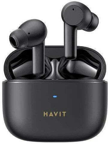 Havit TW958 Pro In-ear Bluetooth Handsfree Earphones with Charging Case Black view 1