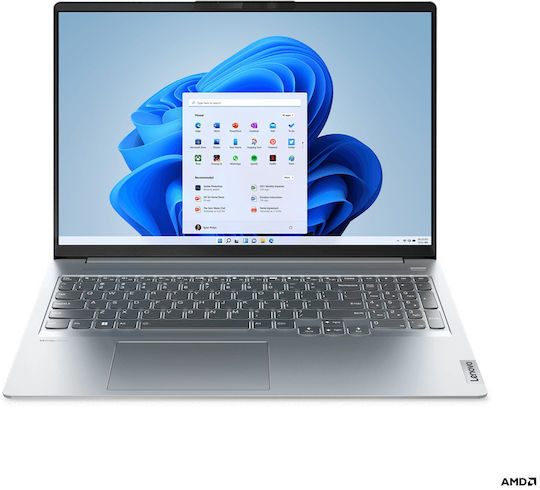 Lenovo IdeaPad 5 Pro 16ARH7 16" IPS QHD+ 120Hz (Ryzen 5-6600HS/16GB/512GB SSD/GeForce GTX 1650/W11 Home) Cloud Grey (GR Keyboard)