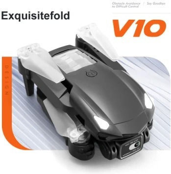 V10 Optical Flow Obstacle Avoidance Drone Mini with 4K Camera and Controller view 3
