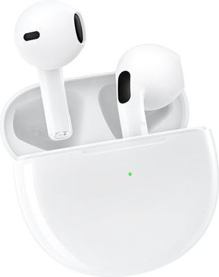 Pro7 Earbud Bluetooth Handsfree Earphones with Charging Case White view 1
