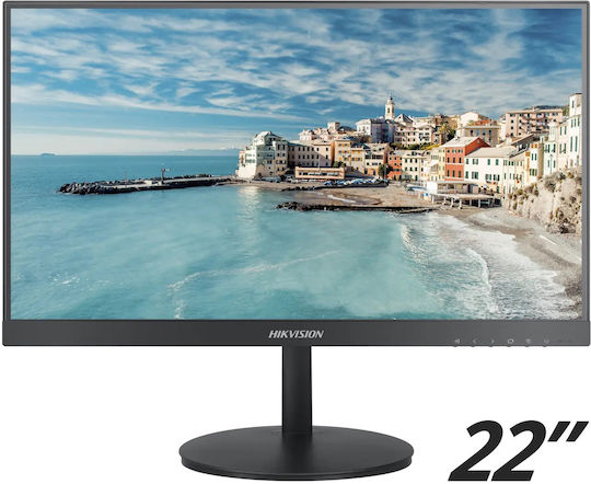 Hikvision DS-D5022FN-C IPS Monitor 21.5" FHD 1920x1080 with Response Time 6.5ms GTG view 6