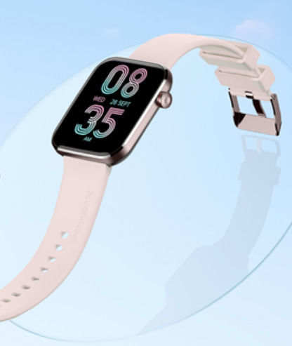 Riversong Motive 5 Pro Smartwatch with Heart Rate Monitor (Rose Gold) view 4