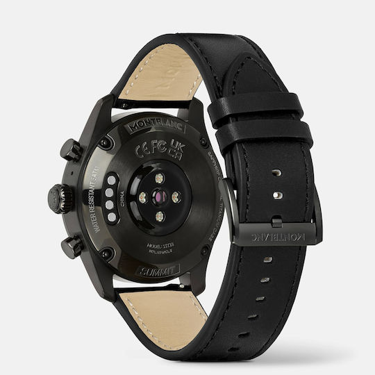 Mont Blanc Summit 3 Titanium 42mm Smartwatch with Heart Rate Monitor (Black) view 3