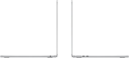 Apple MacBook Air 13.6" (2022) QHD+ (M2-8‑core/8GB/512GB SSD) Silver (US Keyboard) view 3