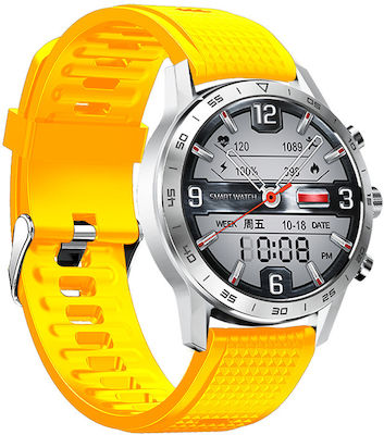 DAS.4 SU20 Smartwatch with Heart Rate Monitor (Yellow) vista 2
