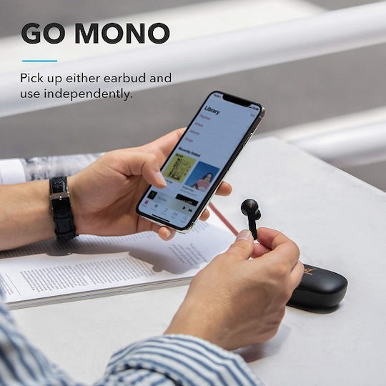 Soundcore by Anker Life Note In-ear Bluetooth Handsfree Earphones with Sweat Resistance and Charging Case Black vue 7