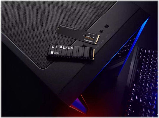 Western Digital Black SN850X SSD 1TB M.2 Type with PCI Express 4.0 Connection and Heatsink PS5 Compatible WDS100T2XHE vista 6