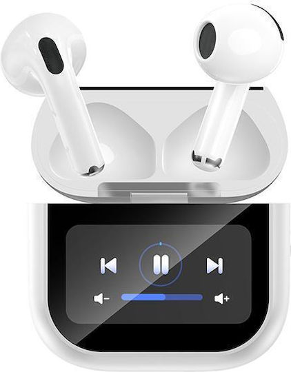 XO X42 PRO Earbud Bluetooth Handsfree Earphones with Charging Case White view 4