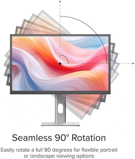 Alogic Clarity Pro Webcam IPS HDR Monitor 27" 4K 3840x2160 with Response Time 5ms GTG view 2