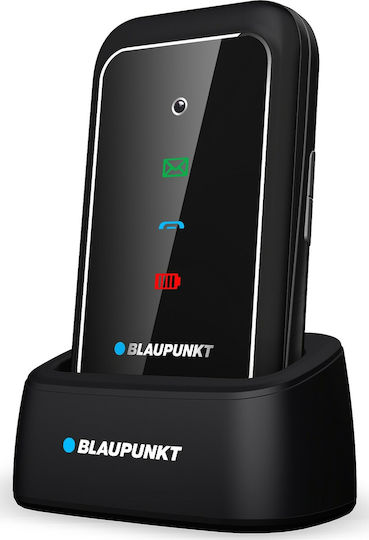 Blaupunkt BS 08 Single SIM Mobile with Large Buttons Black view 2