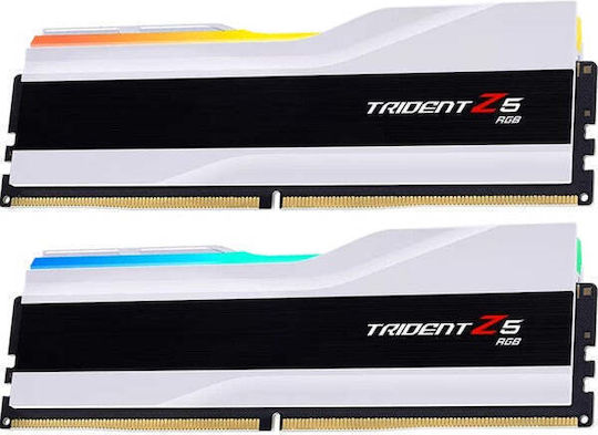 G.Skill Trident Z5 RGB DDR5 32GB RAM with 2x16GB Modules and Speed 6400 for Desktop F5-6400J3039G16GX2-TZ5RW vue 3