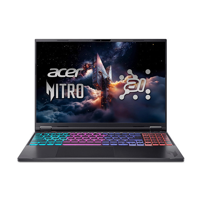 Acer Nitro 16 AI -R1MY 16" IPS QHD+ 180Hz (Ryzen AI 300 Series-9 365/32GB/1TB SSD/GeForce RTX 5060/No OS) (International English Keyboard)