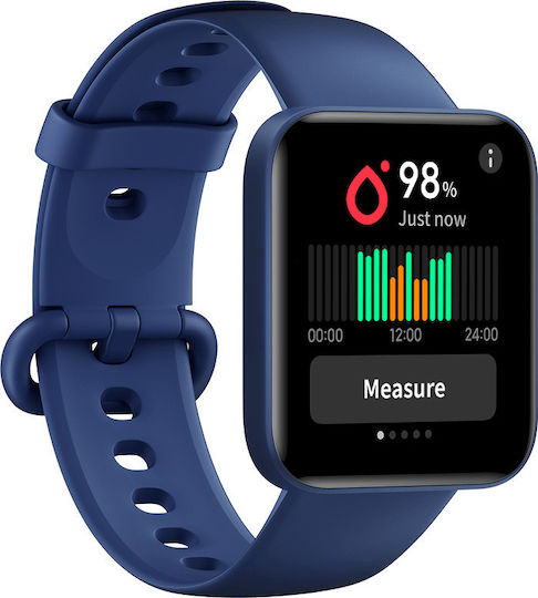 Xiaomi Poco Watch Waterproof with Heart Rate Monitor (Blue) view 3