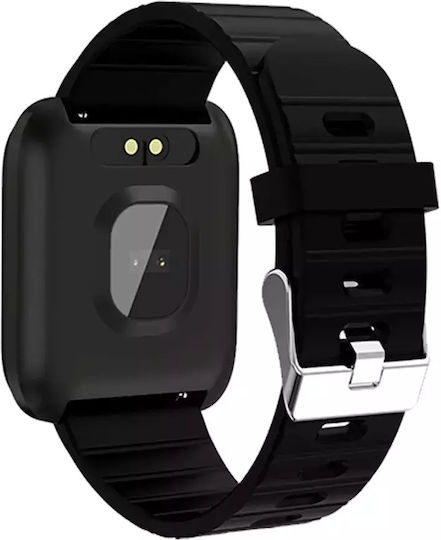 Denver SW-152 Smartwatch with Heart Rate Monitor (Black) view 4