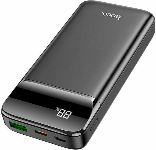 Hoco J89 Power Bank 10000mAh with USB-A Port and USB-C Port Power Delivery / Quick Charge 3.0 Black view 1