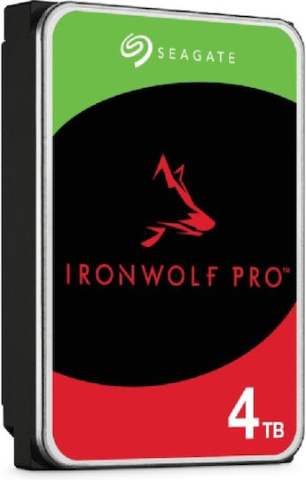 Seagate Ironwolf Pro 4TB HDD Hard Drive 3.5" SATA III 7200rpm with 256MB Cache for NAS ST4000NT001 view 6