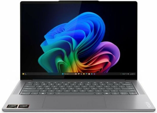 Lenovo Yoga Pro 7 14ASP9 14.5" OLED 120Hz (Ryzen AI 300 Series-9 365/32GB/1TB SSD/W11 Home) Luna Grey (ES Keyboard) view 1