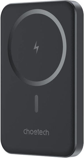 Choetech B709 MagSafe Power Bank 5000mAh 20W with USB-C Port Black view 1
