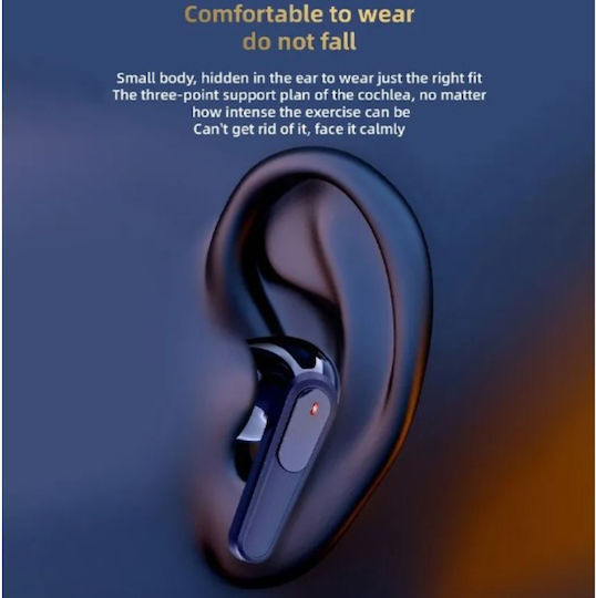 Pro 60 In-ear Bluetooth Handsfree Earphones with Charging Case Black view 5