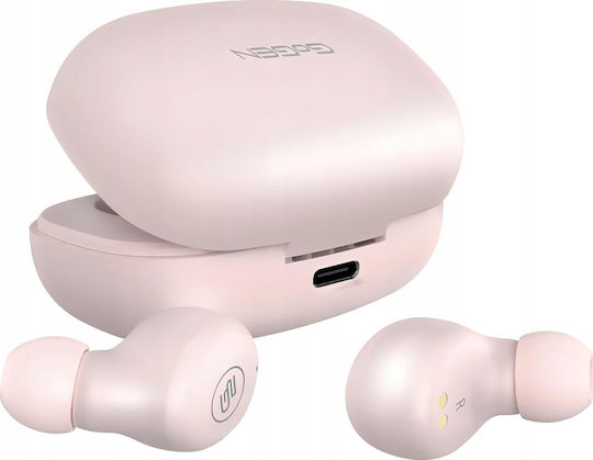 GoGEN CREW evo 2 In-ear Bluetooth Handsfree Earphones with Sweat Resistance and Charging Case Pink vue 4