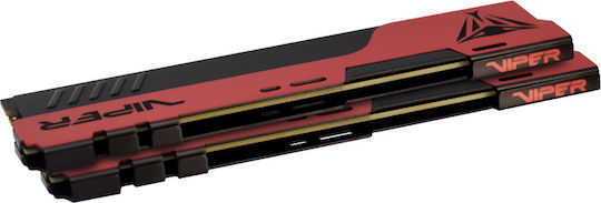 Patriot Viper Elite ΙΙ DDR4 32GB RAM with 2x16GB Modules and Speed 3200 for Desktop PVE2432G320C8K view 6