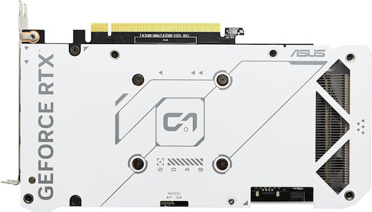 Asus GeForce RTX 4070 12GB GDDR6X Dual Evo White OC Edition Graphics Card vue 3