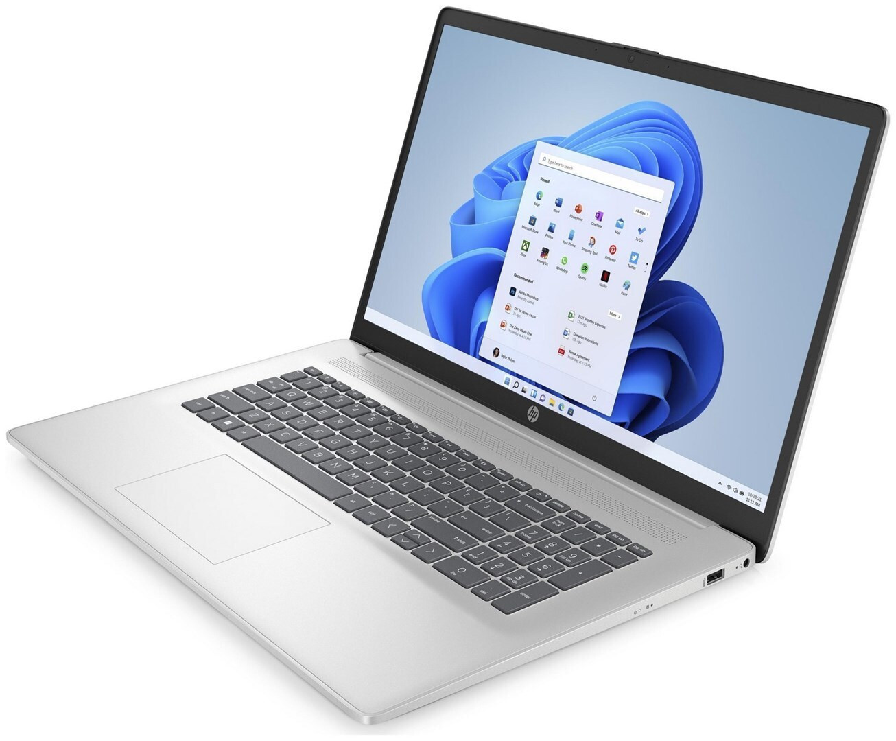 HP 17-cp2025dx 17.3" IPS FHD (Ryzen 5-7520U/8GB/512GB SSD/W11 Home) (US Keyboard) view 4